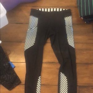 Lululemon Black/Mint Tights
